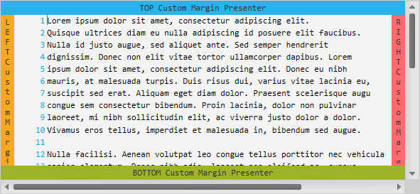 Custom Margins in the XAML Syntax Editor