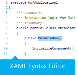 XAML Syntax Editor - How to get started