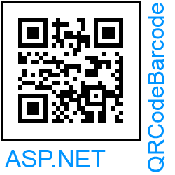 ASP.NET QR code header image